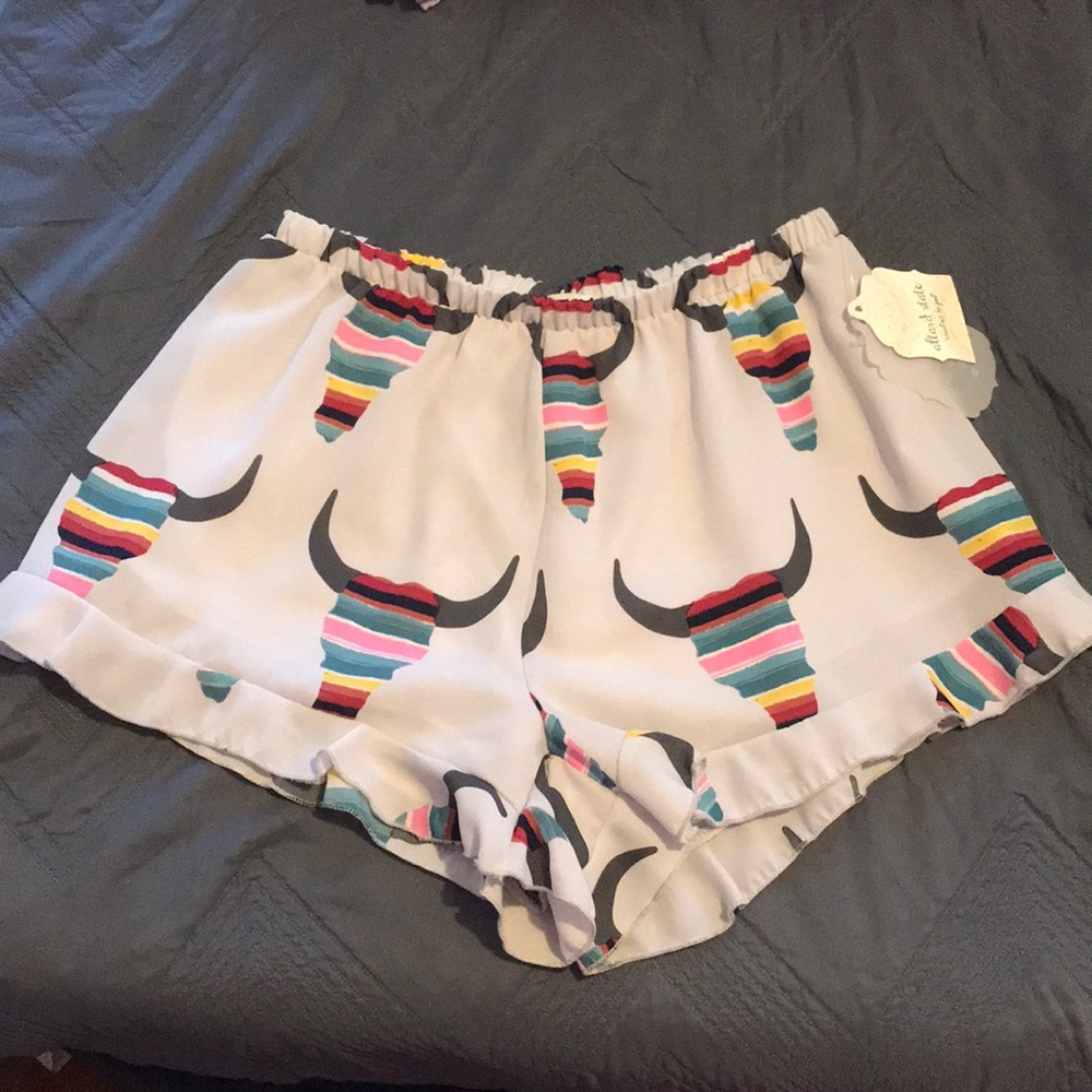 Cow Head Shorts